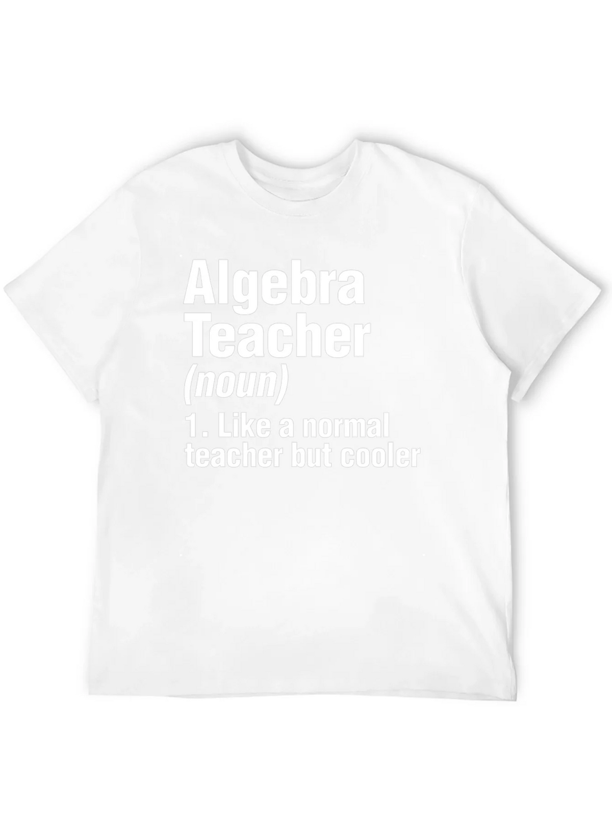 Algebra Teacher Funny Definition T-Shirt product image 11