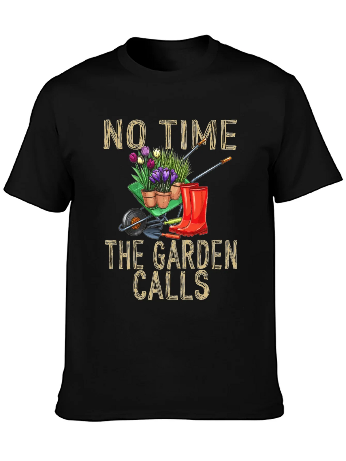 Gardening T-Shirt: No Time The Garden Calls product image 3
