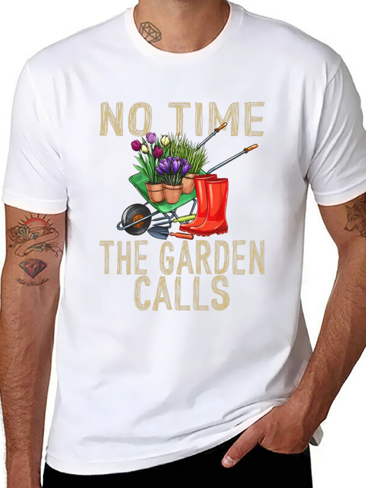 Gardening T-Shirt: No Time The Garden Calls product image 7