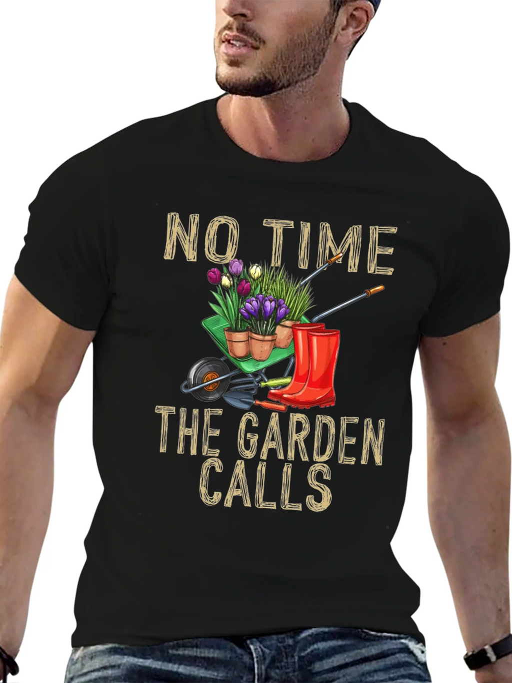 Gardening T-Shirt: No Time The Garden Calls product image 6