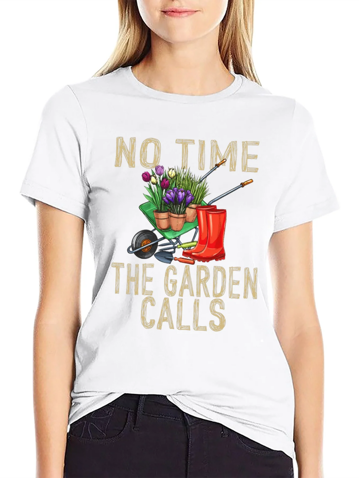 Gardening T-Shirt: No Time The Garden Calls product image 8