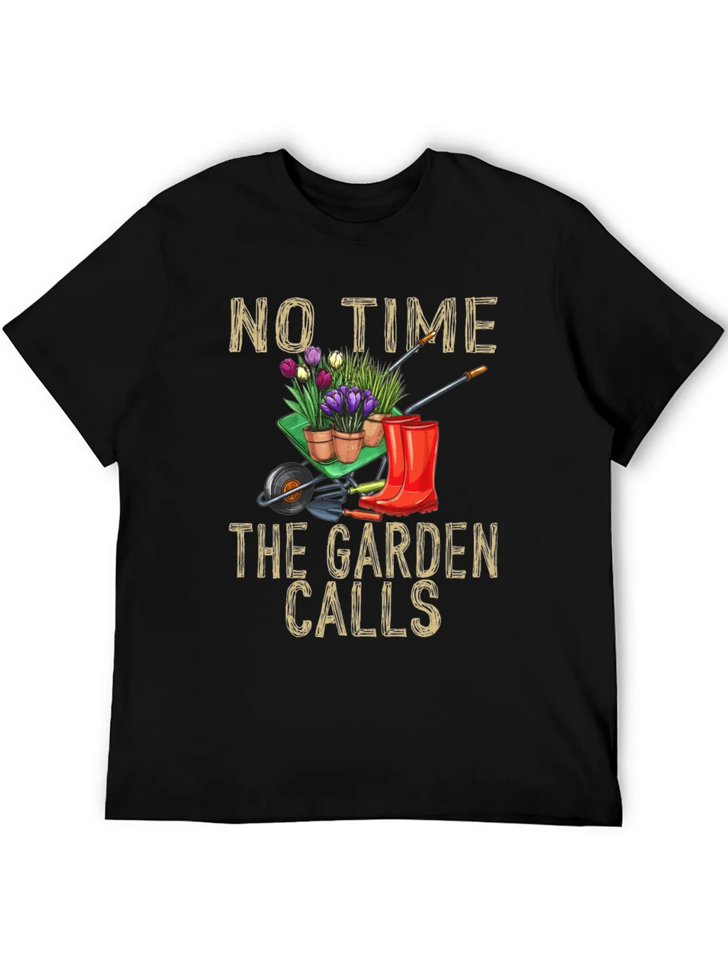Gardening T-Shirt: No Time The Garden Calls product image 5