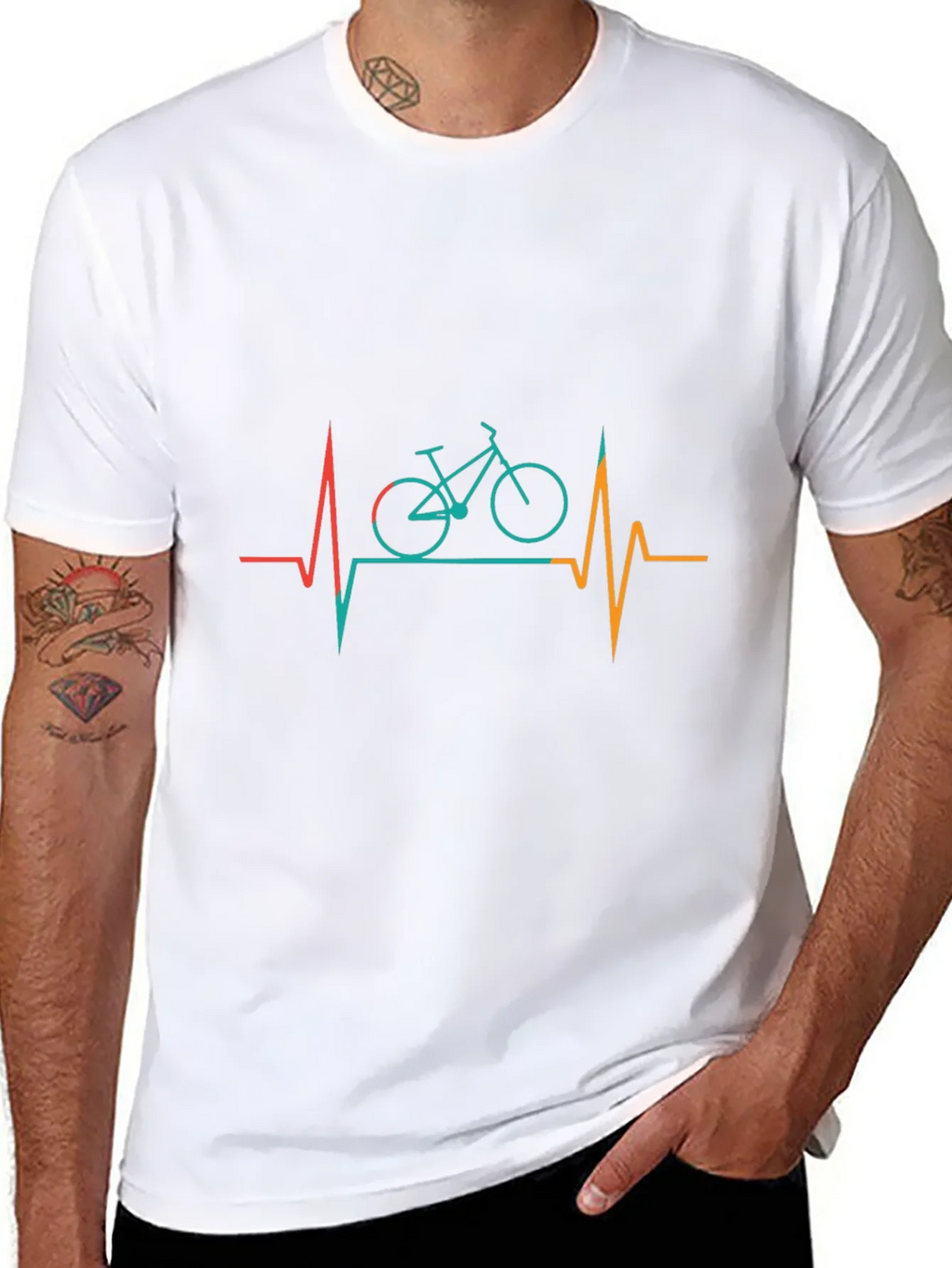 Bike Heartbeat T-Shirt - Cycling Passion product image 7