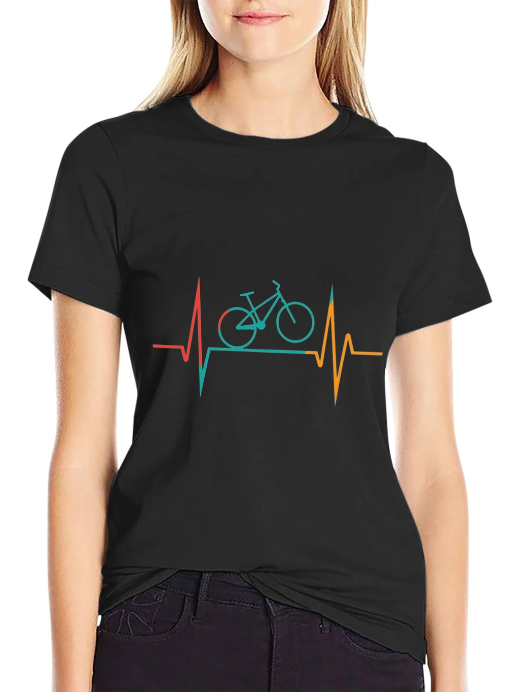 Bike Heartbeat T-Shirt - Cycling Passion product image 2