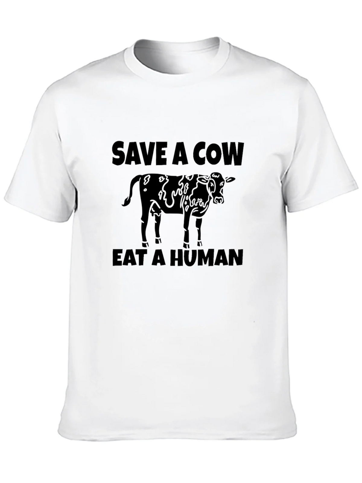 Save A Cow Eat A Human Graphic T-Shirt product image 9