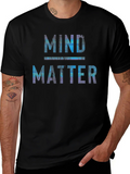 Mind Over Matter Graphic Print Crew Neck T-Shirt product image 1