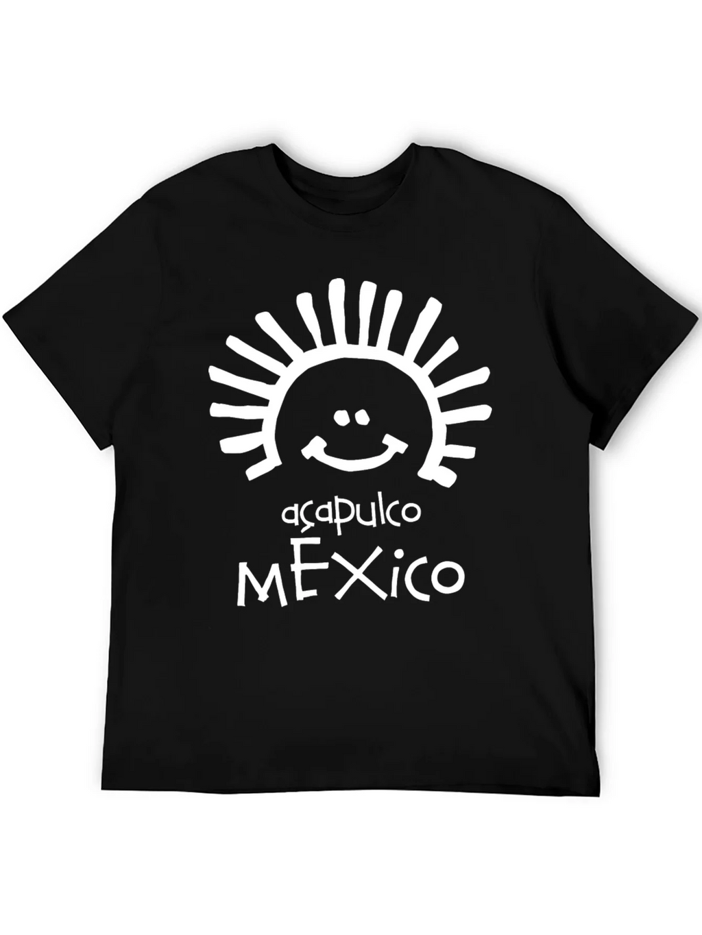Acapulco Mexico Graphic Tee - Black product image 5