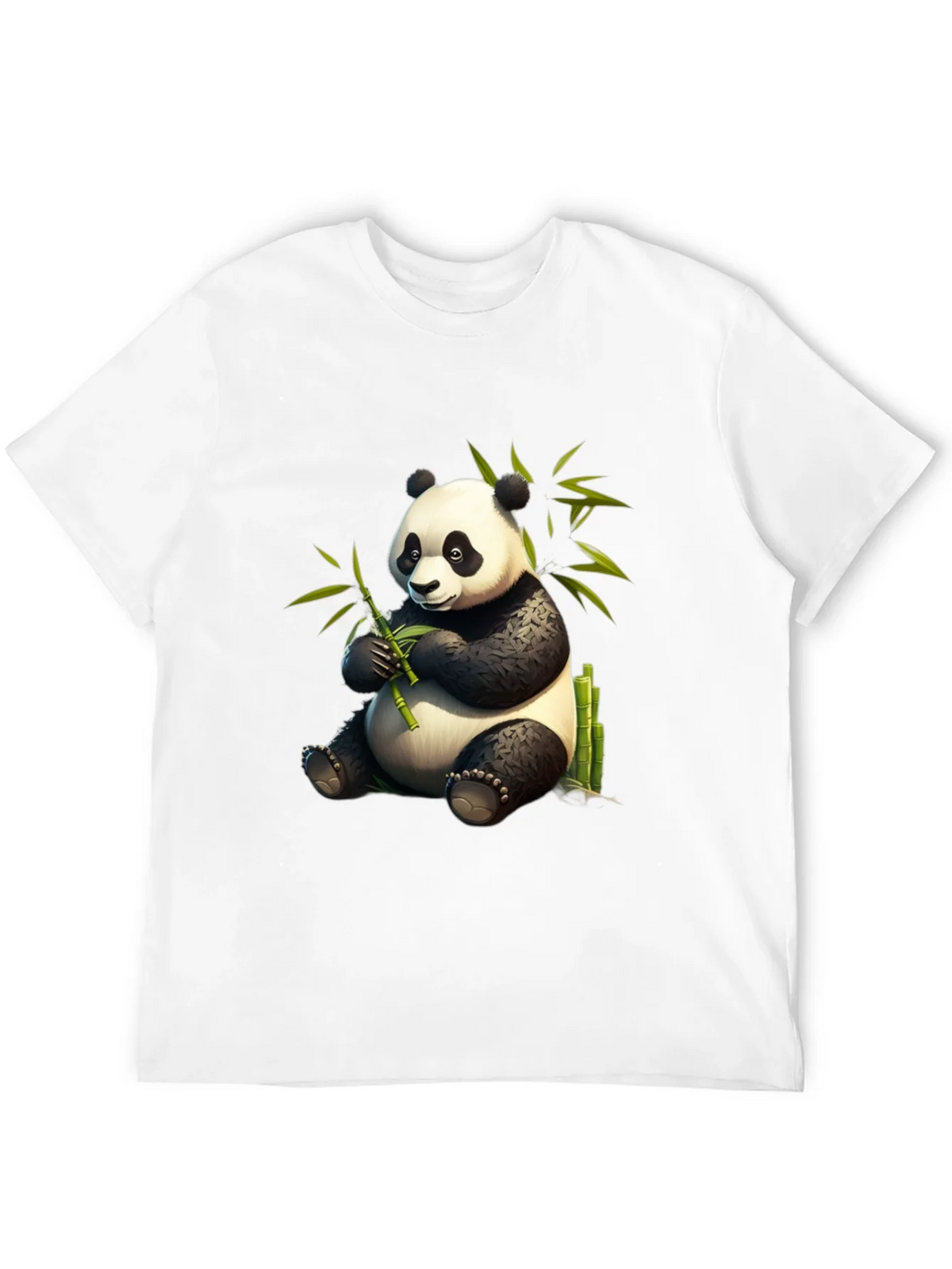 Panda Bamboo T-Shirt - Cute & Comfy Cotton Tee product image 11