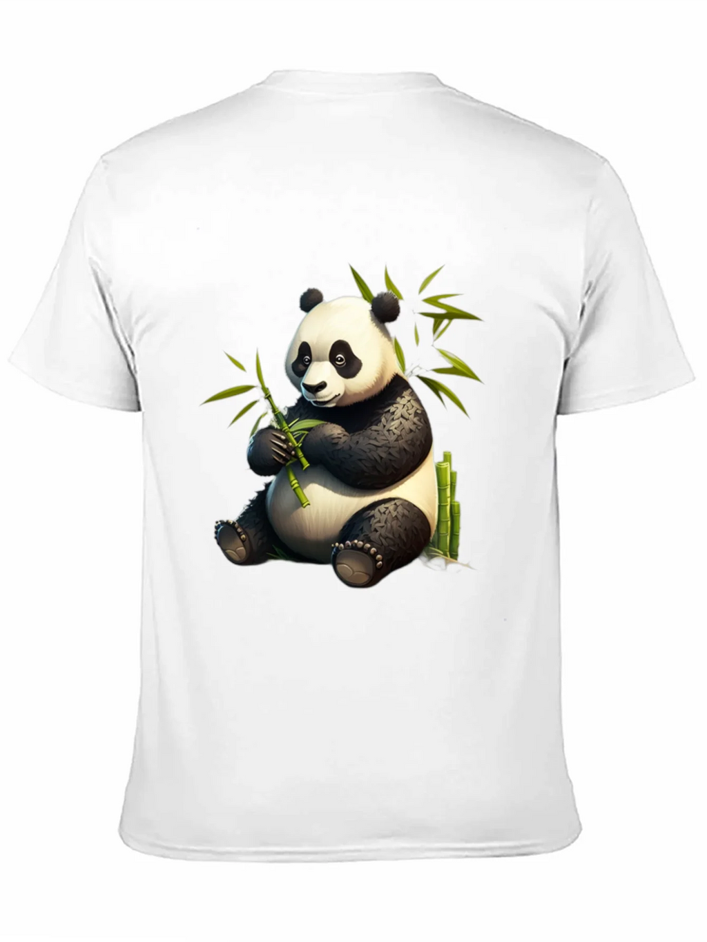 Panda Bamboo T-Shirt - Cute & Comfy Cotton Tee product image 10