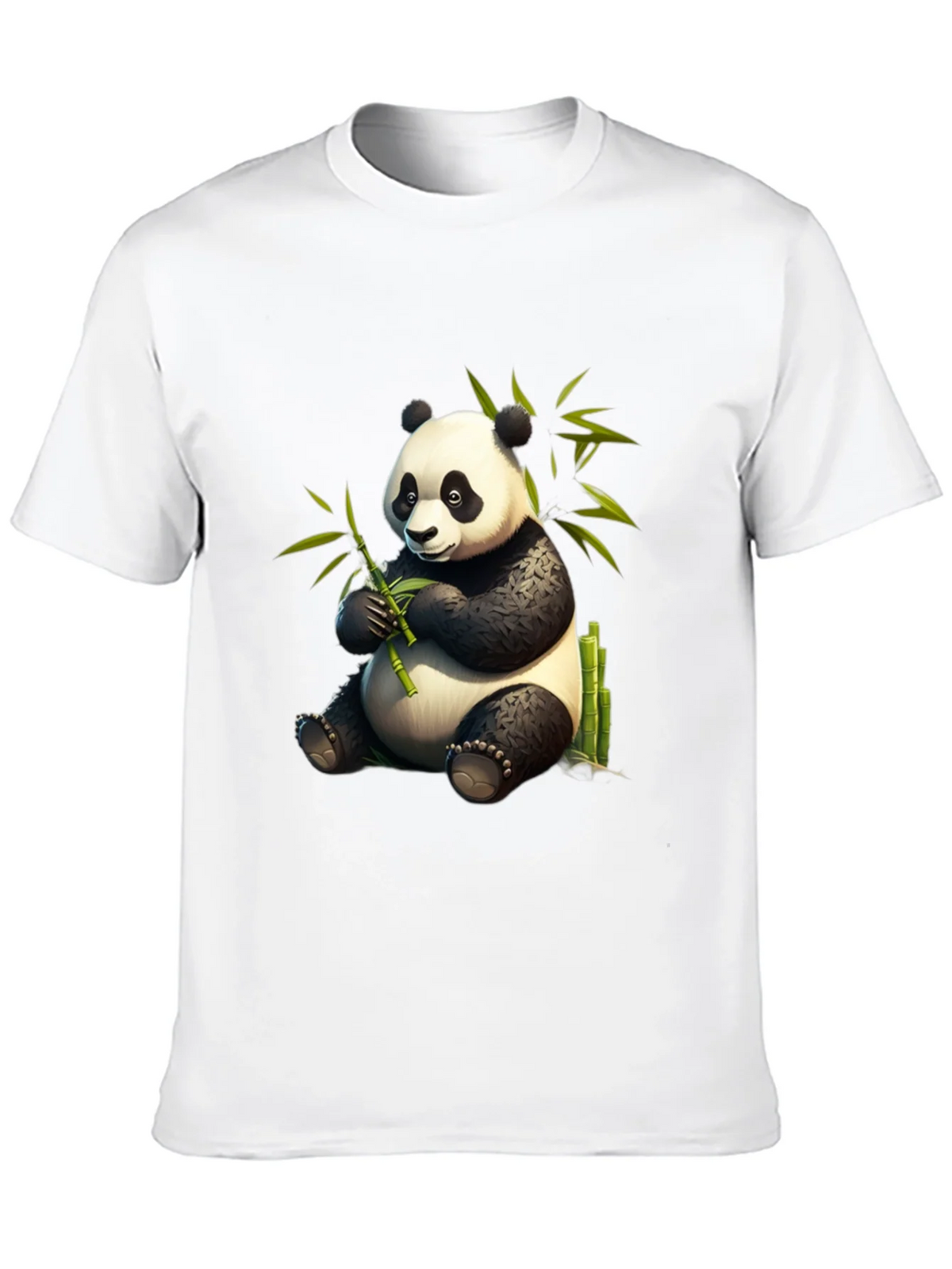 Panda Bamboo T-Shirt - Cute & Comfy Cotton Tee product image 9