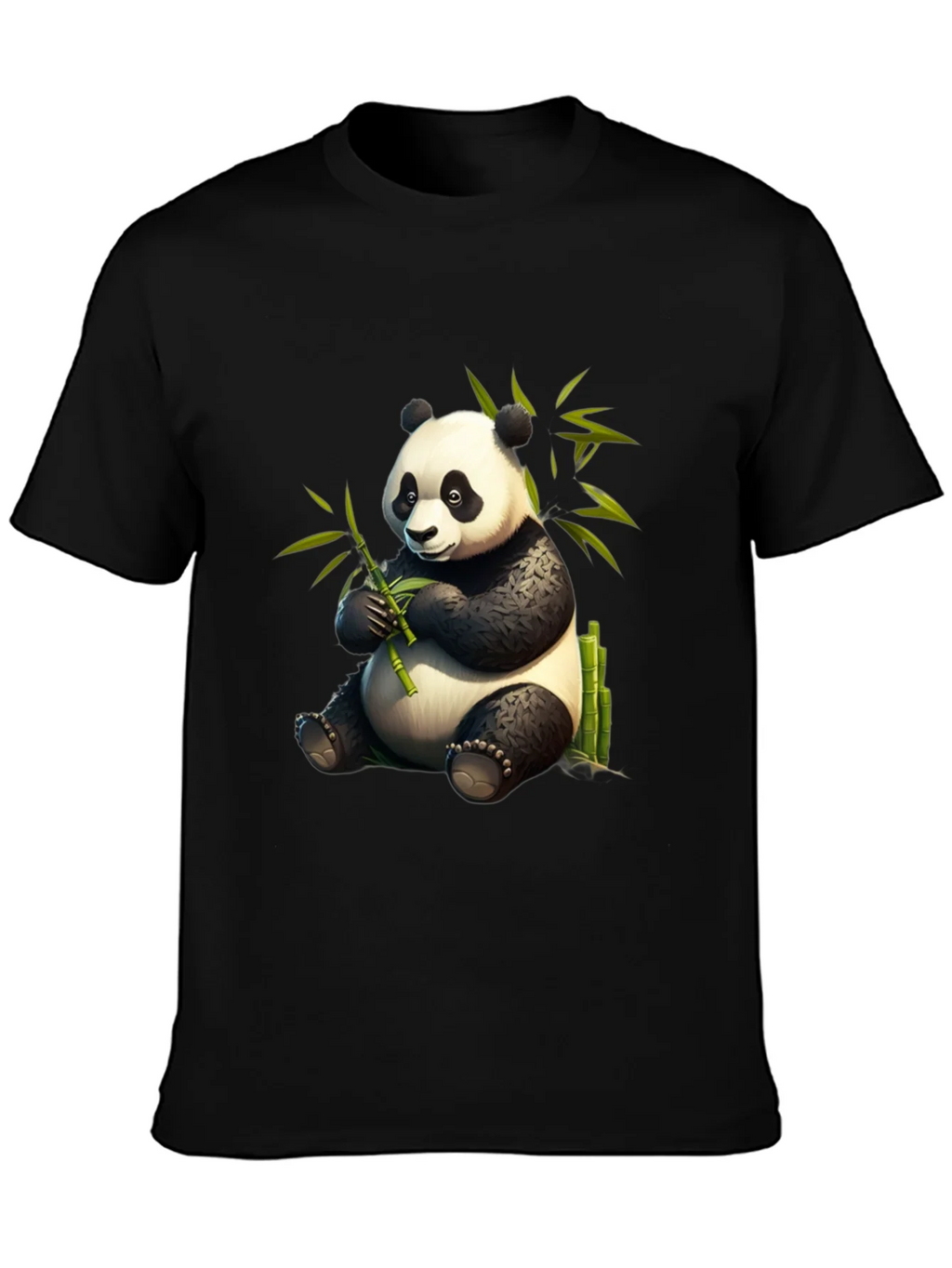 Panda Bamboo T-Shirt - Cute & Comfy Cotton Tee product image 3