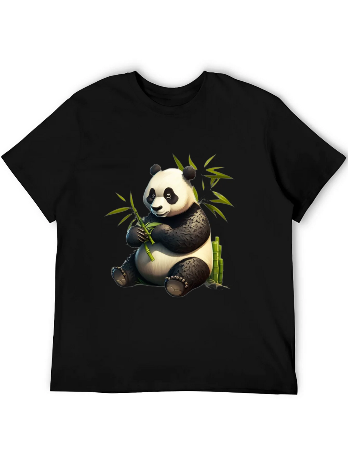 Panda Bamboo T-Shirt - Cute & Comfy Cotton Tee product image 5
