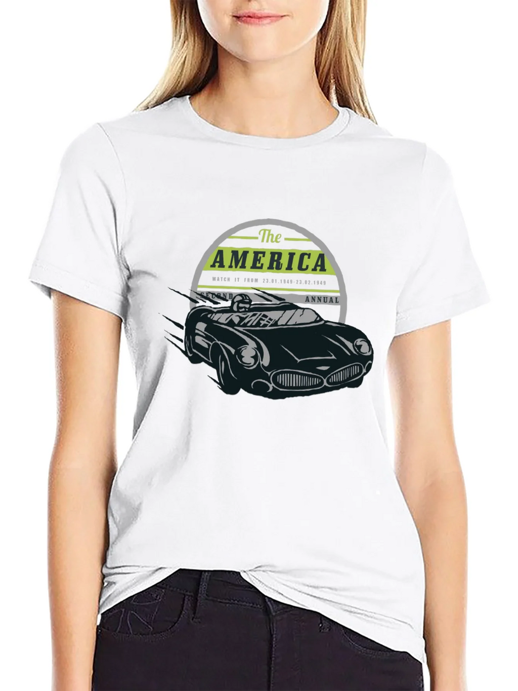 Vintage America Car T-Shirt product image 6
