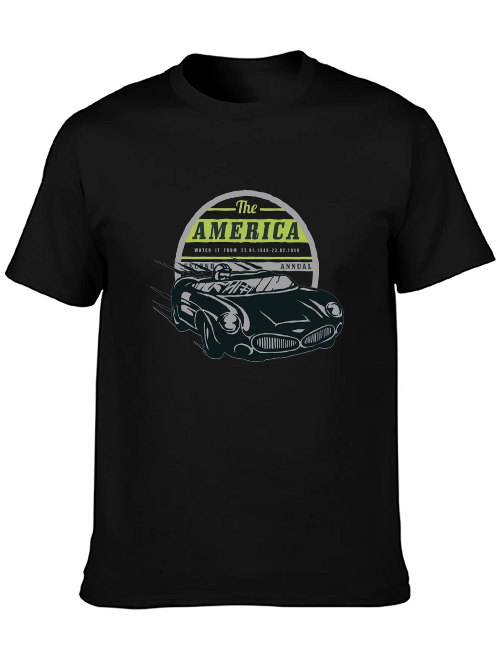 Vintage America Car T-Shirt product image 3