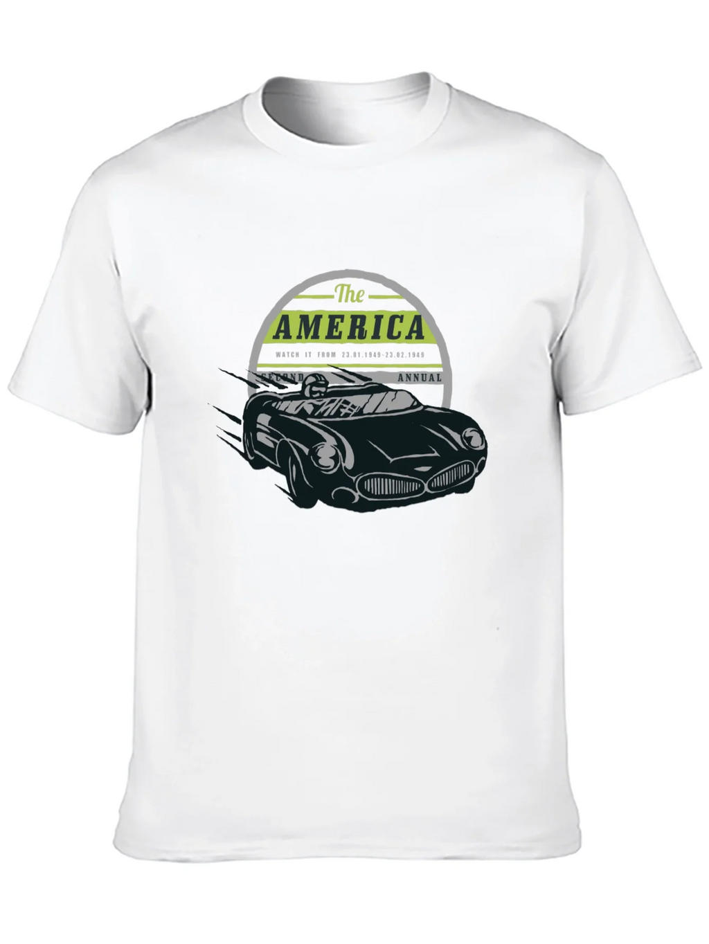 Vintage America Car T-Shirt product image 7