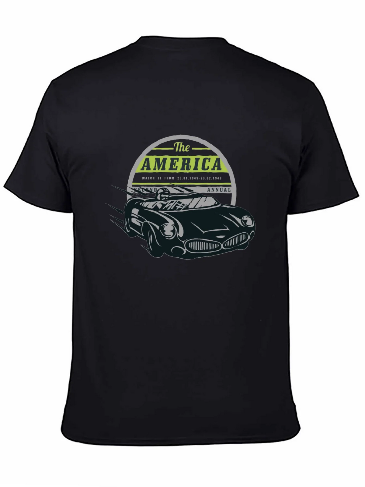 Vintage America Car T-Shirt product image 4