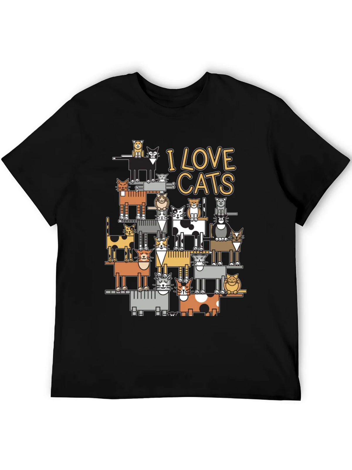 I Love Cats T-Shirt | Funny Cat Lover Tee product image 2