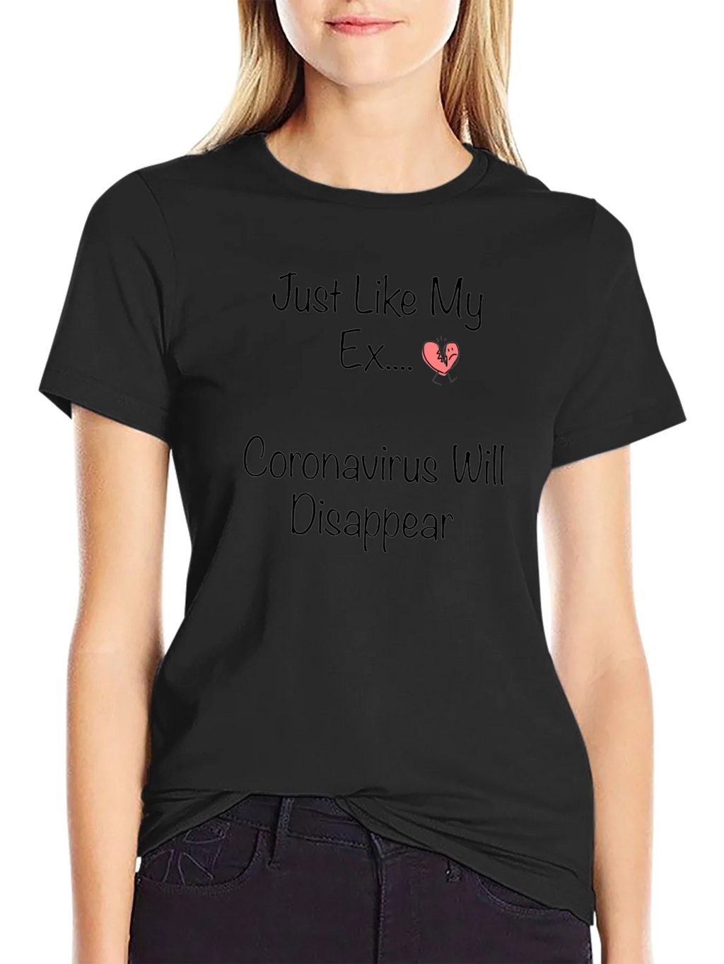 Humorous Coronavirus/Ex Disappearing T-Shirt product image 2
