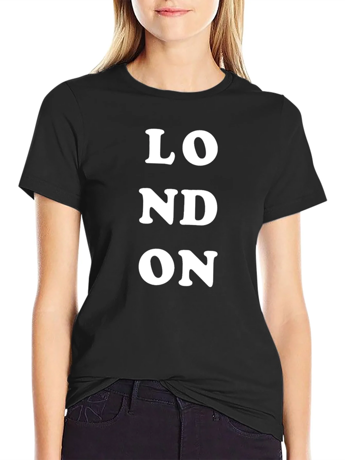London Graphic Print Black T-Shirt product image 2