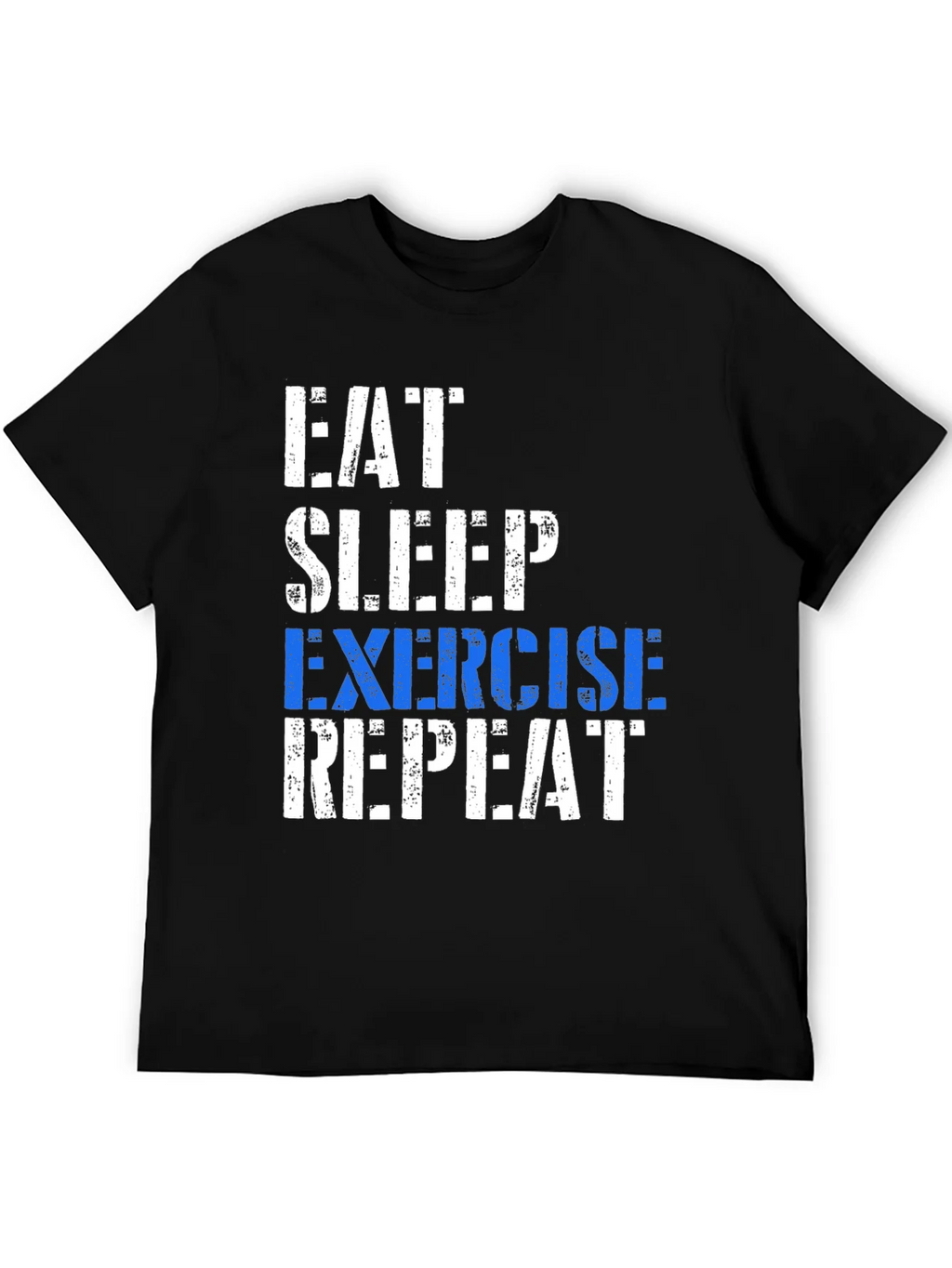 Eat Sleep Exercise Repeat T-Shirt product image 3