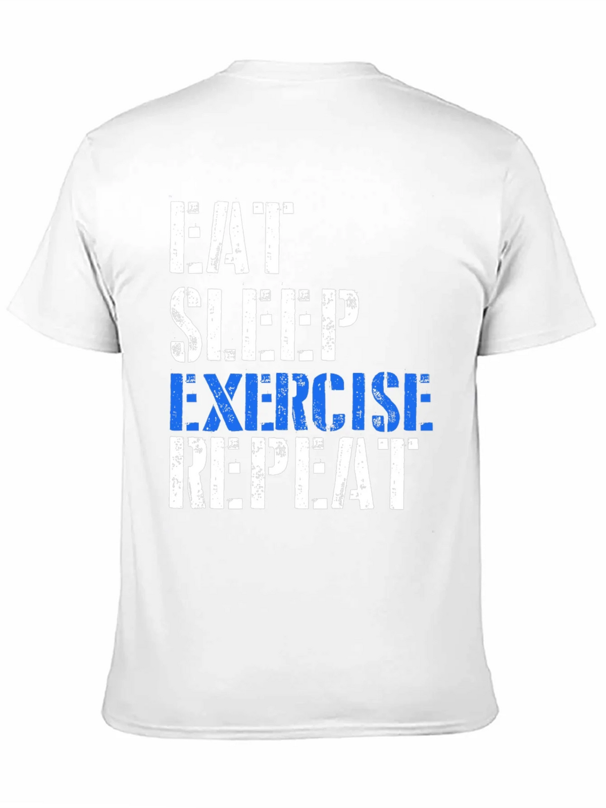 Eat Sleep Exercise Repeat T-Shirt product image 7