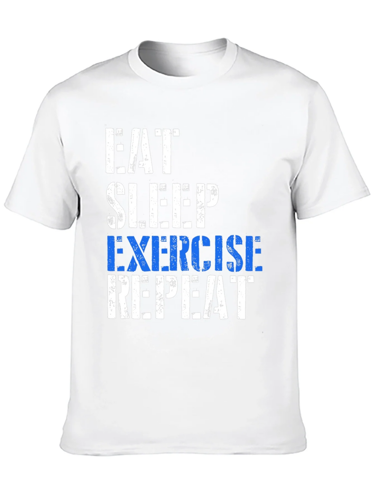 Eat Sleep Exercise Repeat T-Shirt product image 6