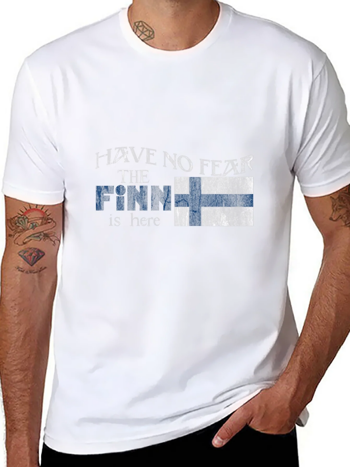 Finn is Here T-Shirt - Finnish Pride product image 3