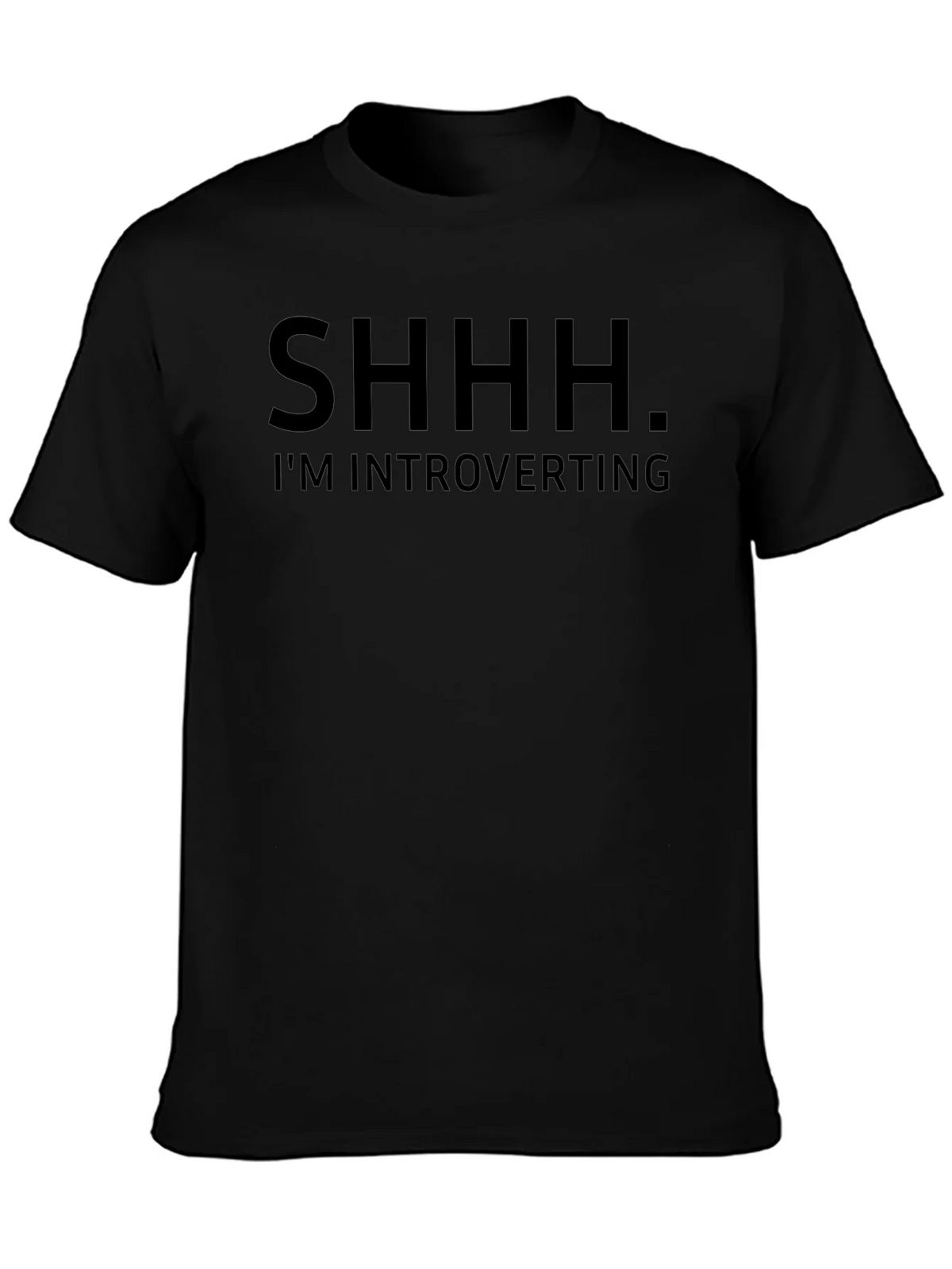 Introvert T-Shirt - SHHH Im Introverting Graphic Tee product image 3