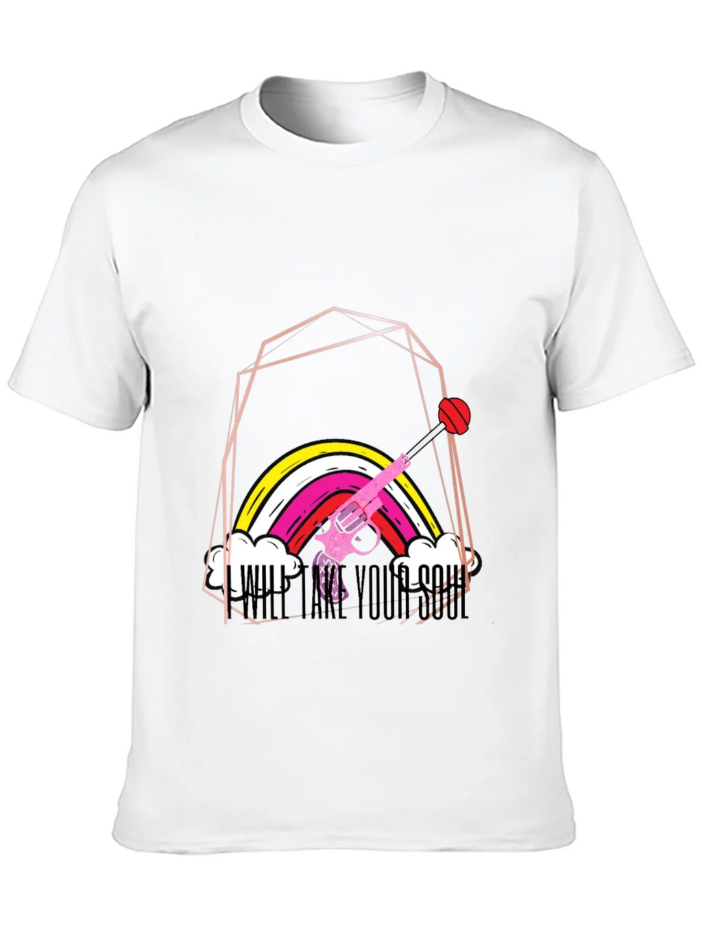 Rainbow Gun T-Shirt - Will Take Your Soul product image 9