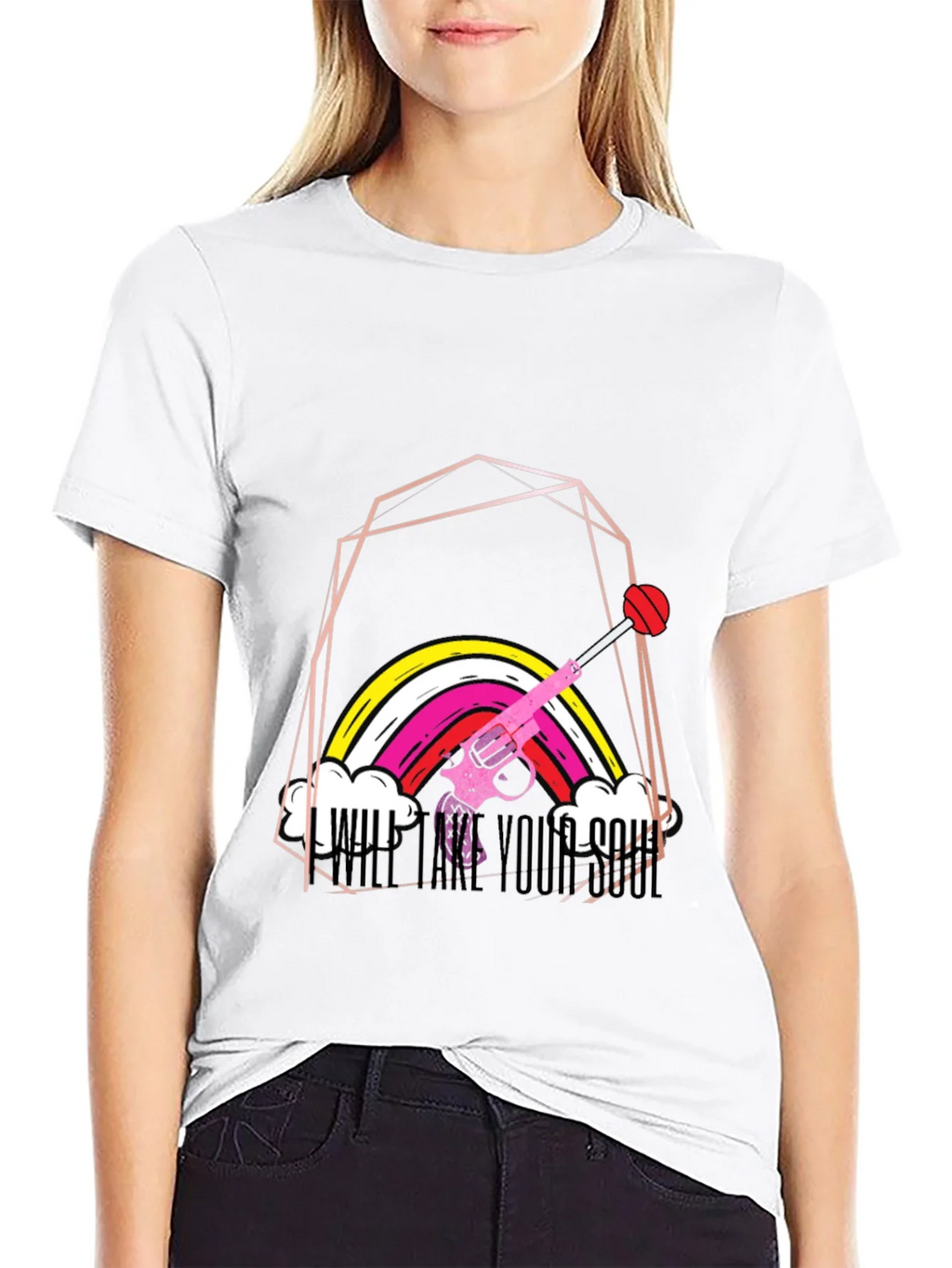 Rainbow Gun T-Shirt - Will Take Your Soul product image 8