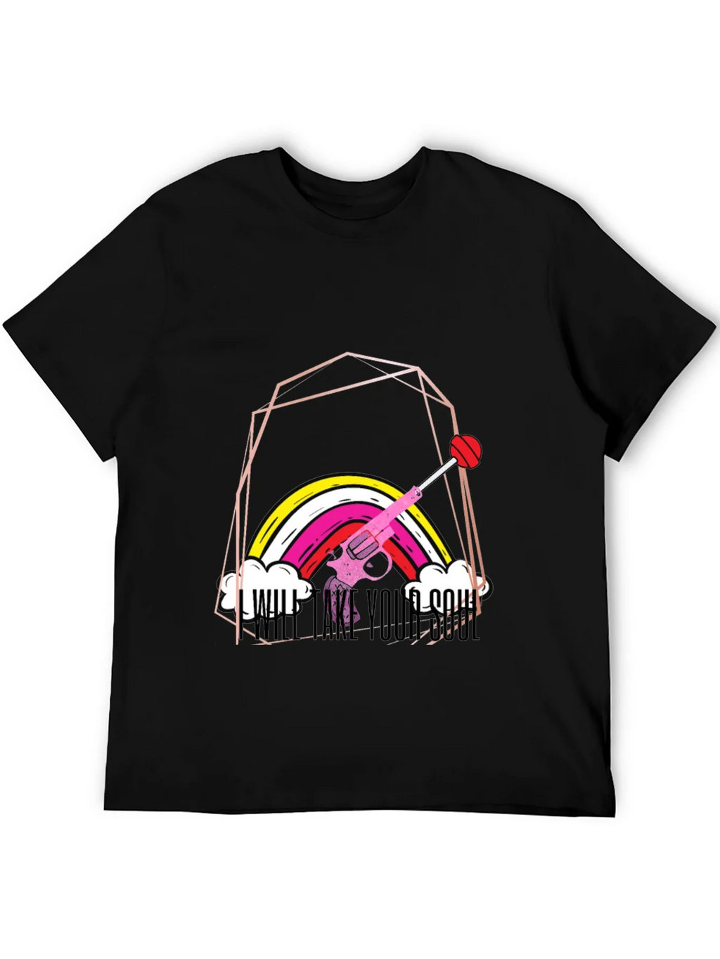 Rainbow Gun T-Shirt - Will Take Your Soul product image 5