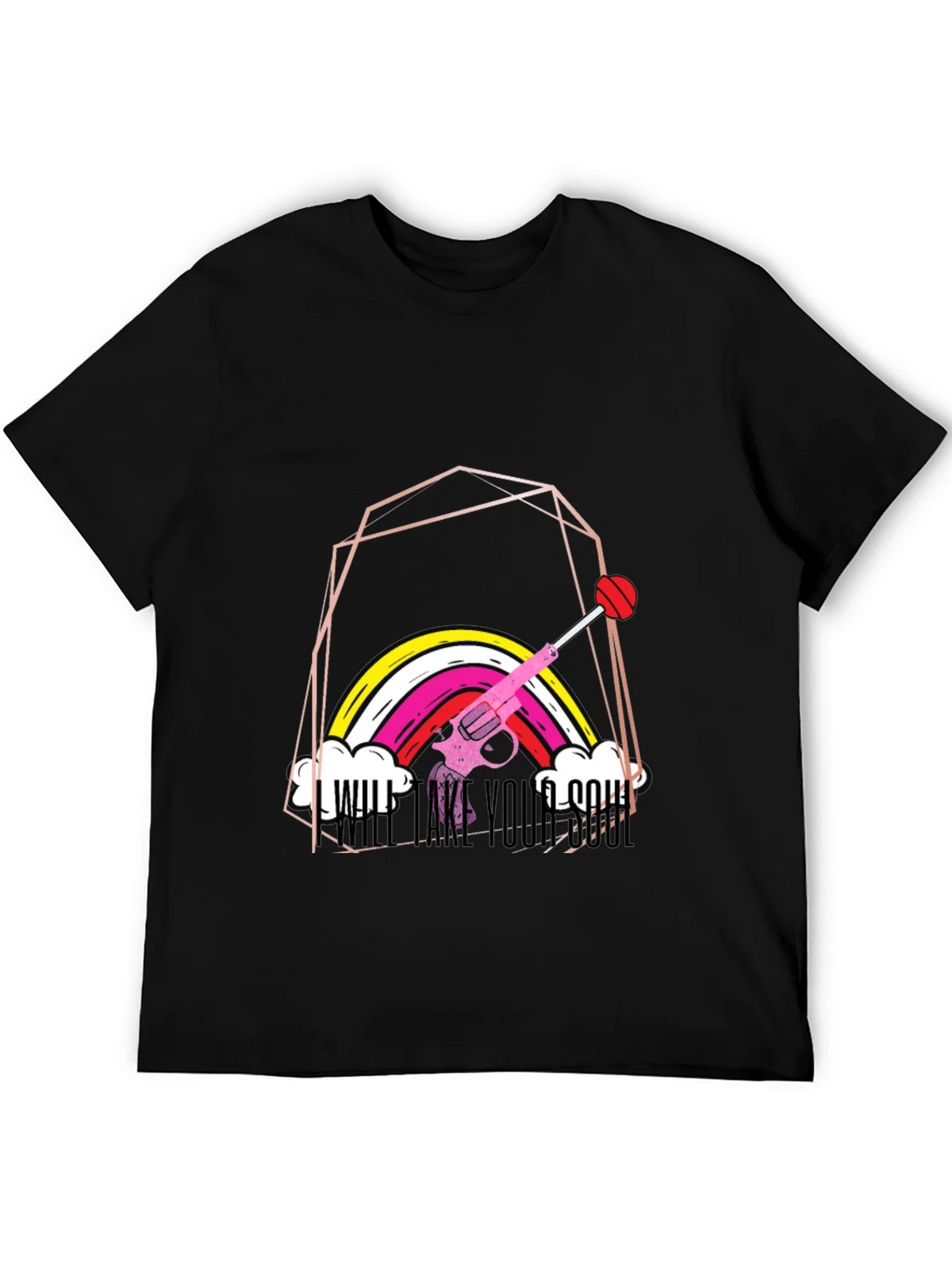 Rainbow Gun T-Shirt - Will Take Your Soul product image 5