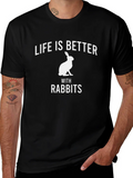 Life is Better with Rabbits T-Shirt product image 1