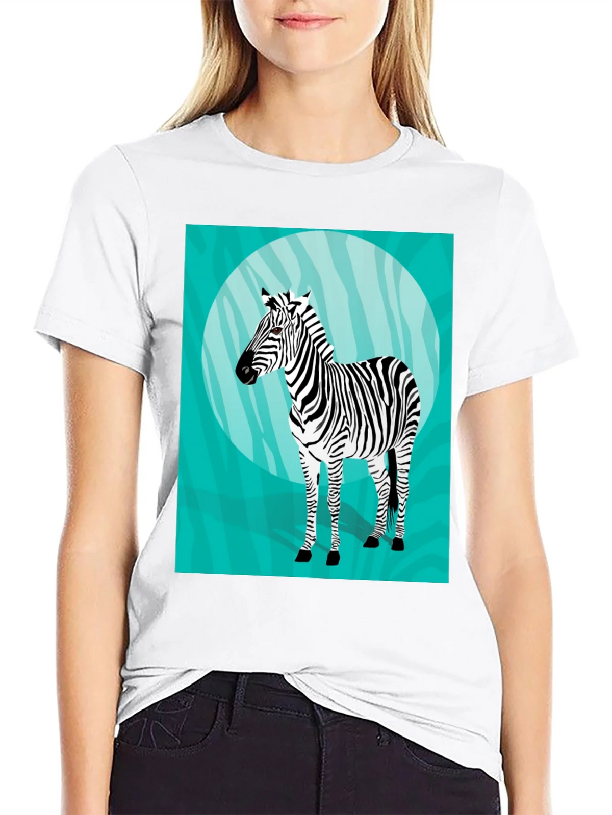 Zebra Graphic T-Shirt - Unique Animal Print Tee product image 8