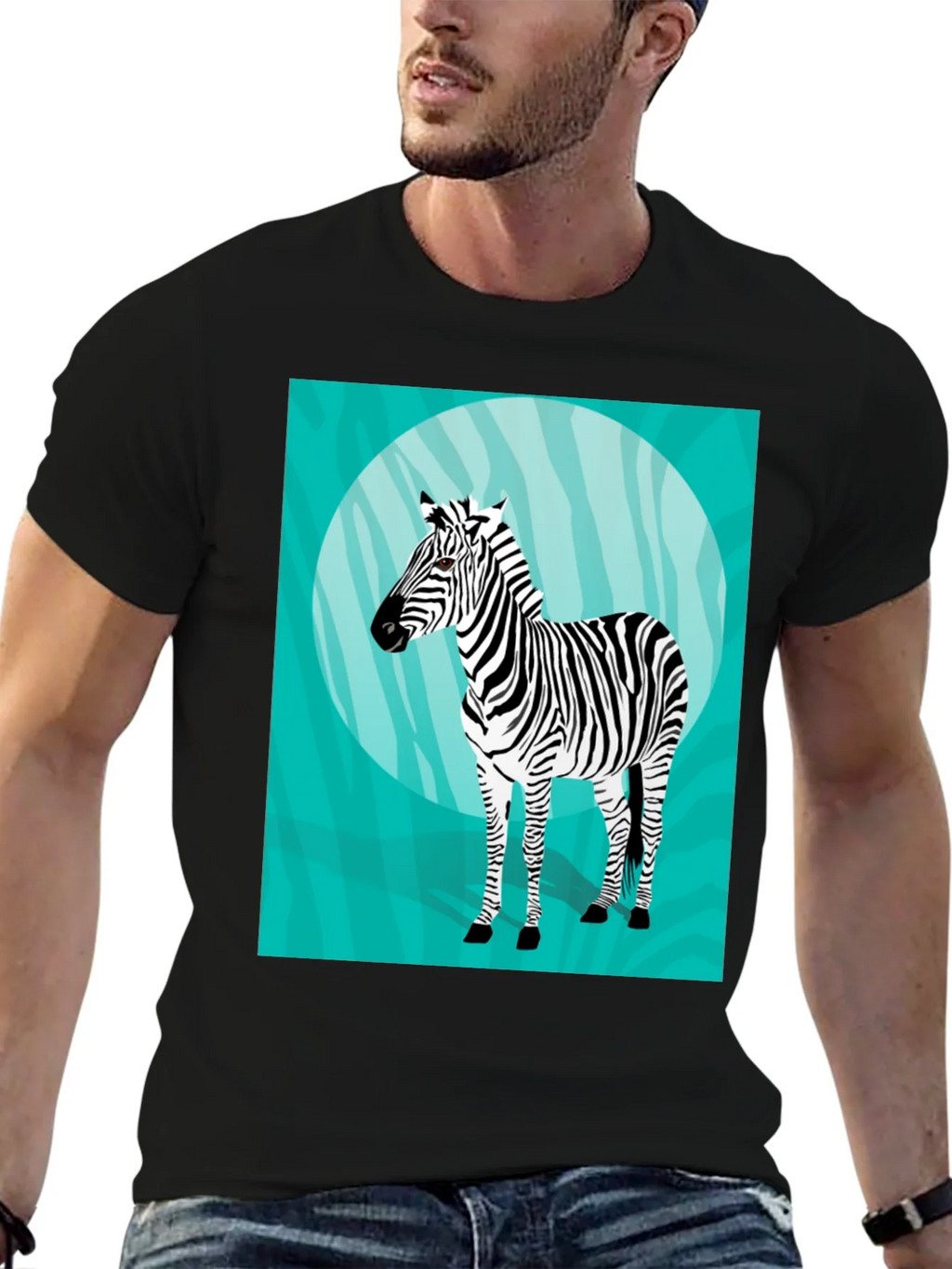 Zebra Graphic T-Shirt - Unique Animal Print Tee product image 6