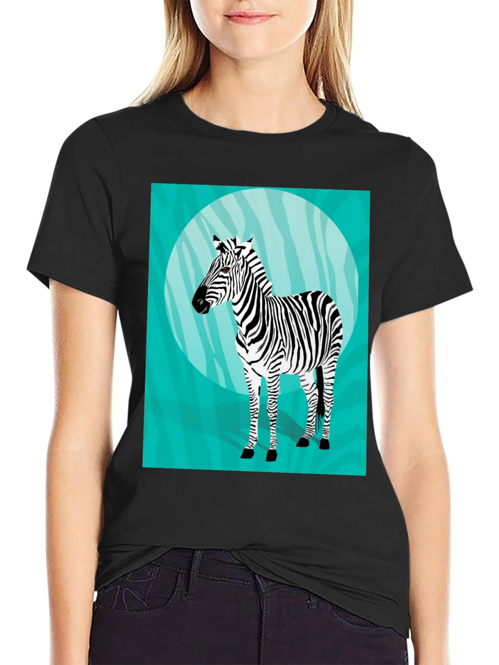 Zebra Graphic T-Shirt - Unique Animal Print Tee product image 2