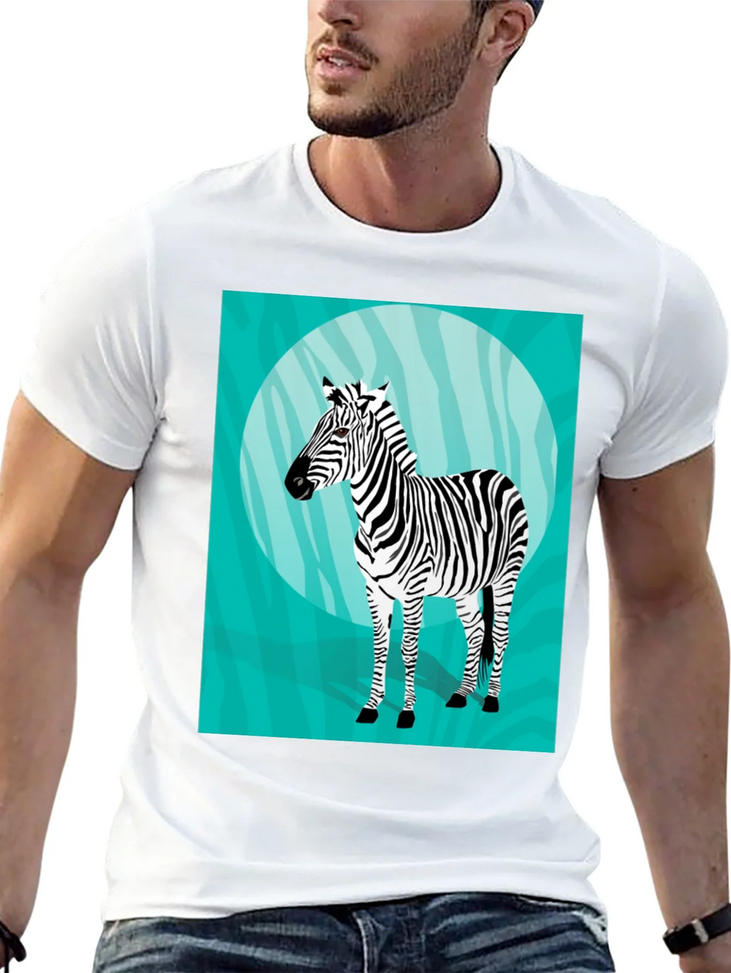 Zebra Graphic T-Shirt - Unique Animal Print Tee product image 12