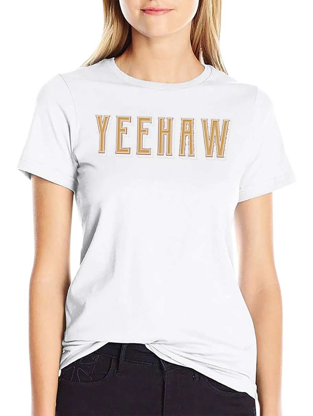 Yeehaw Graphic Tee - Western Style Black T-Shirt product image 8