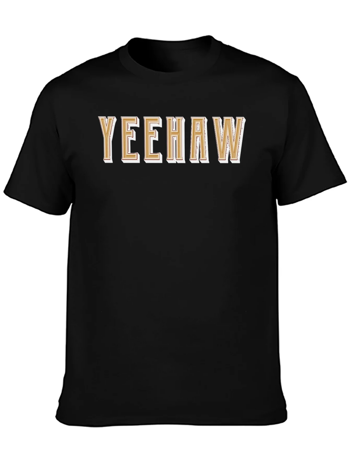 Yeehaw Graphic Tee - Western Style Black T-Shirt product image 3