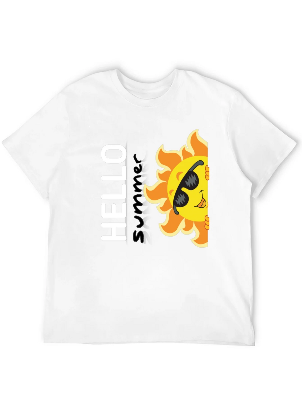 Hello Summer T-Shirt - Fun Sun Graphic Tee product image 11