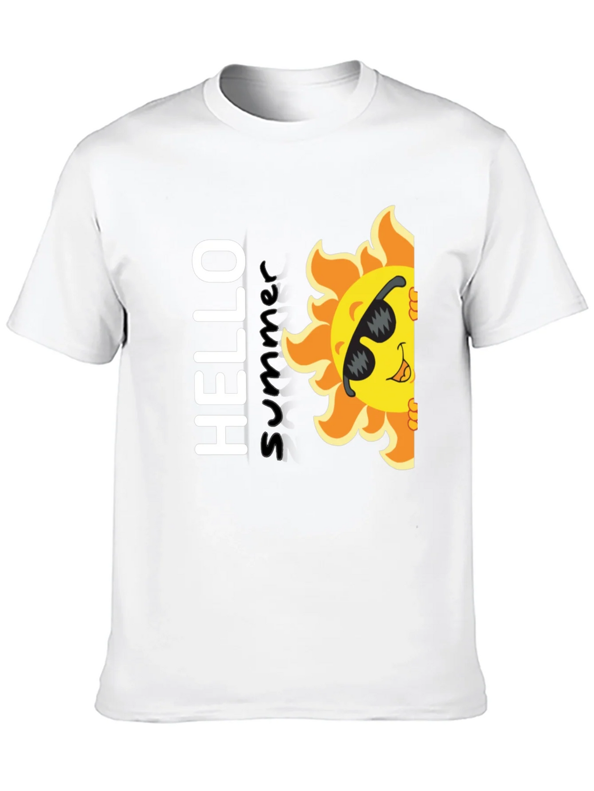 Hello Summer T-Shirt - Fun Sun Graphic Tee product image 9