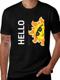 Hello Summer T-Shirt - Fun Sun Graphic Tee product image 1