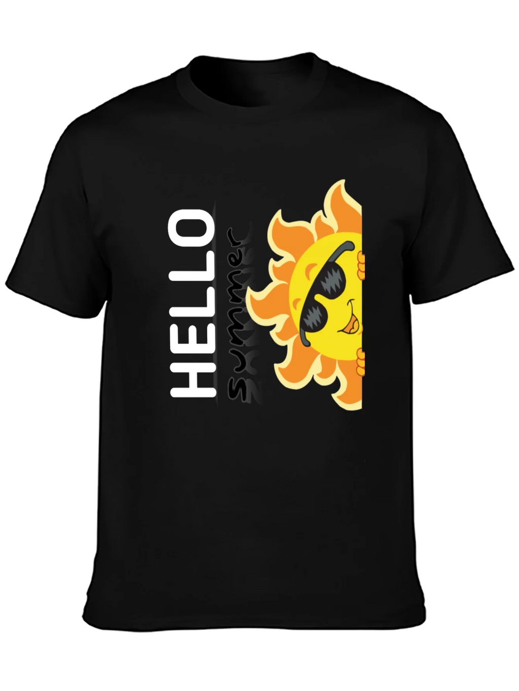 Hello Summer T-Shirt - Fun Sun Graphic Tee product image 3