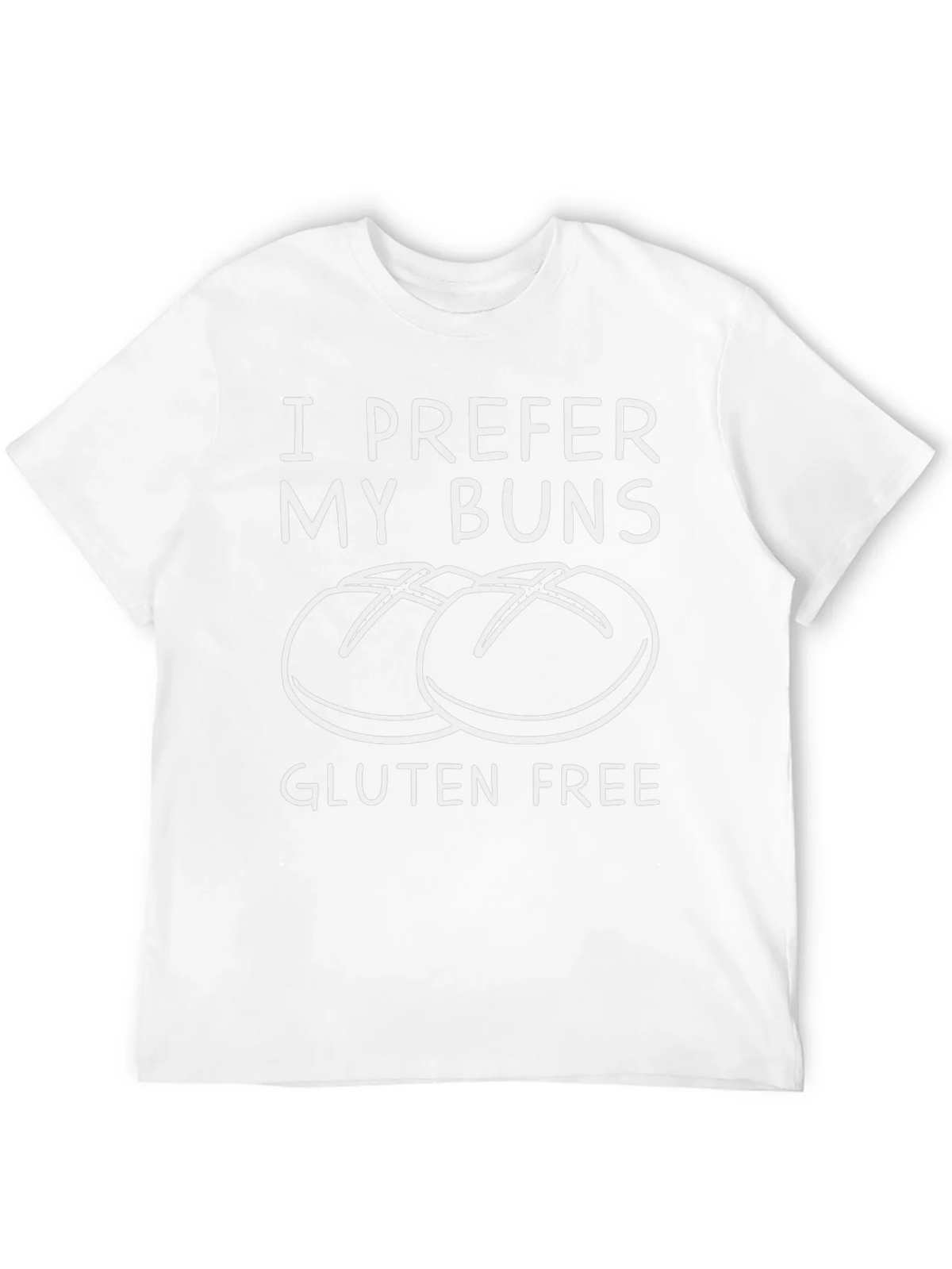 Gluten Free Buns T-Shirt - Unisex Black Tee product image 11