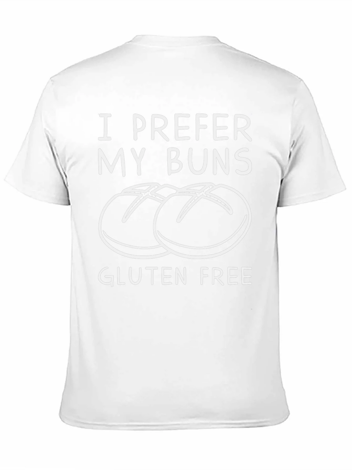Gluten Free Buns T-Shirt - Unisex Black Tee product image 10