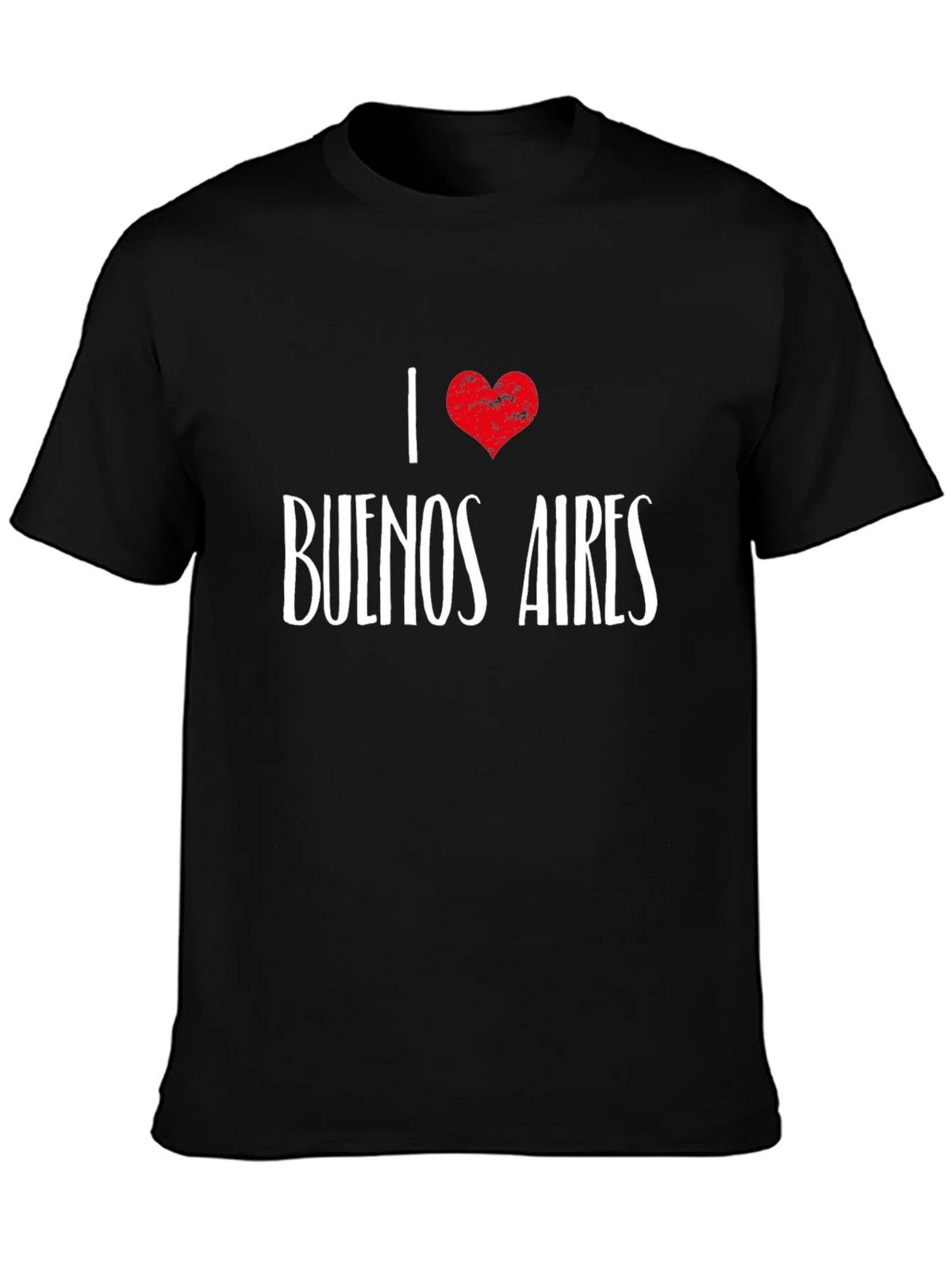 I Love Buenos Aires Black T-Shirt product image 3