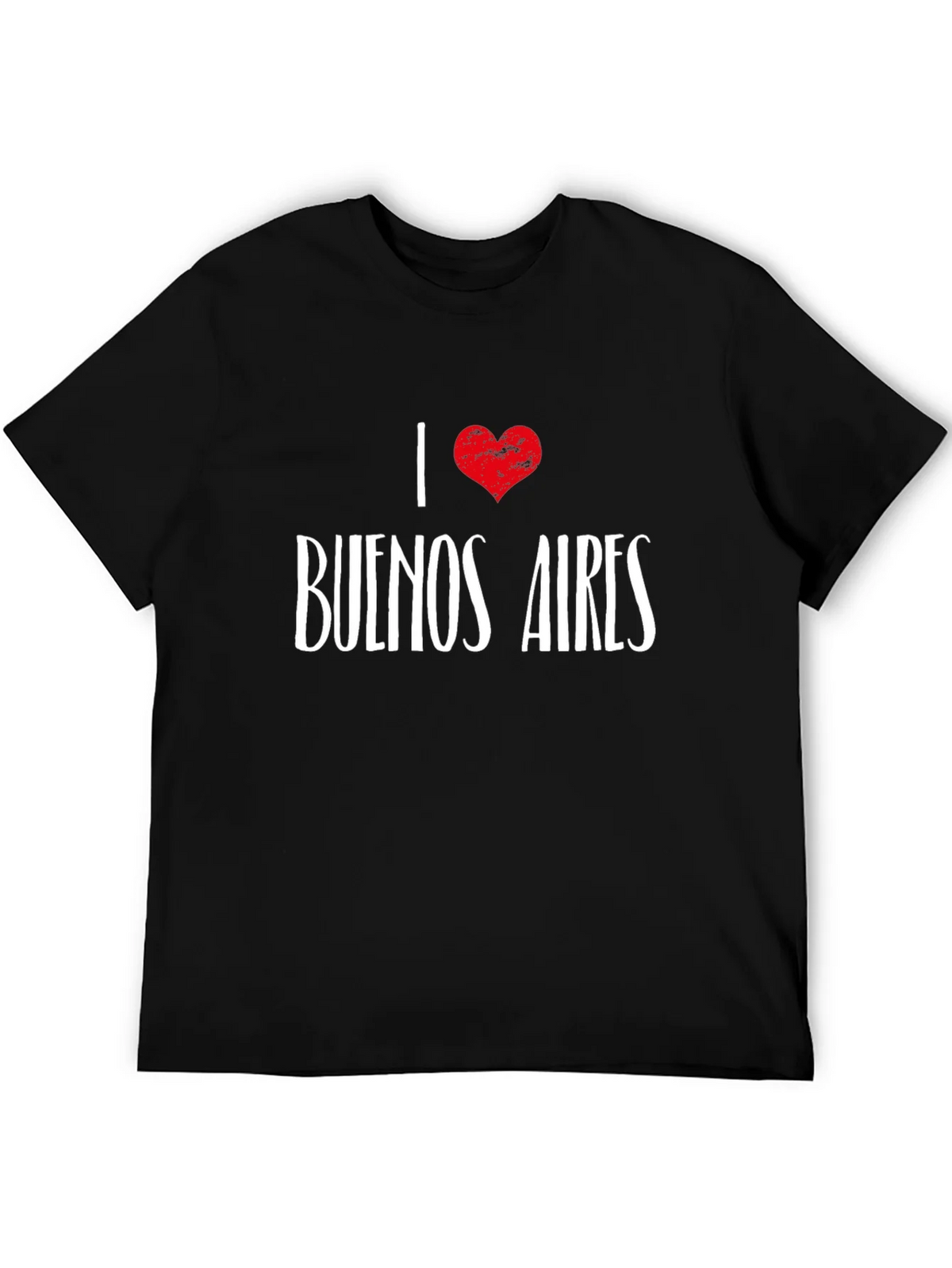 I Love Buenos Aires Black T-Shirt product image 5
