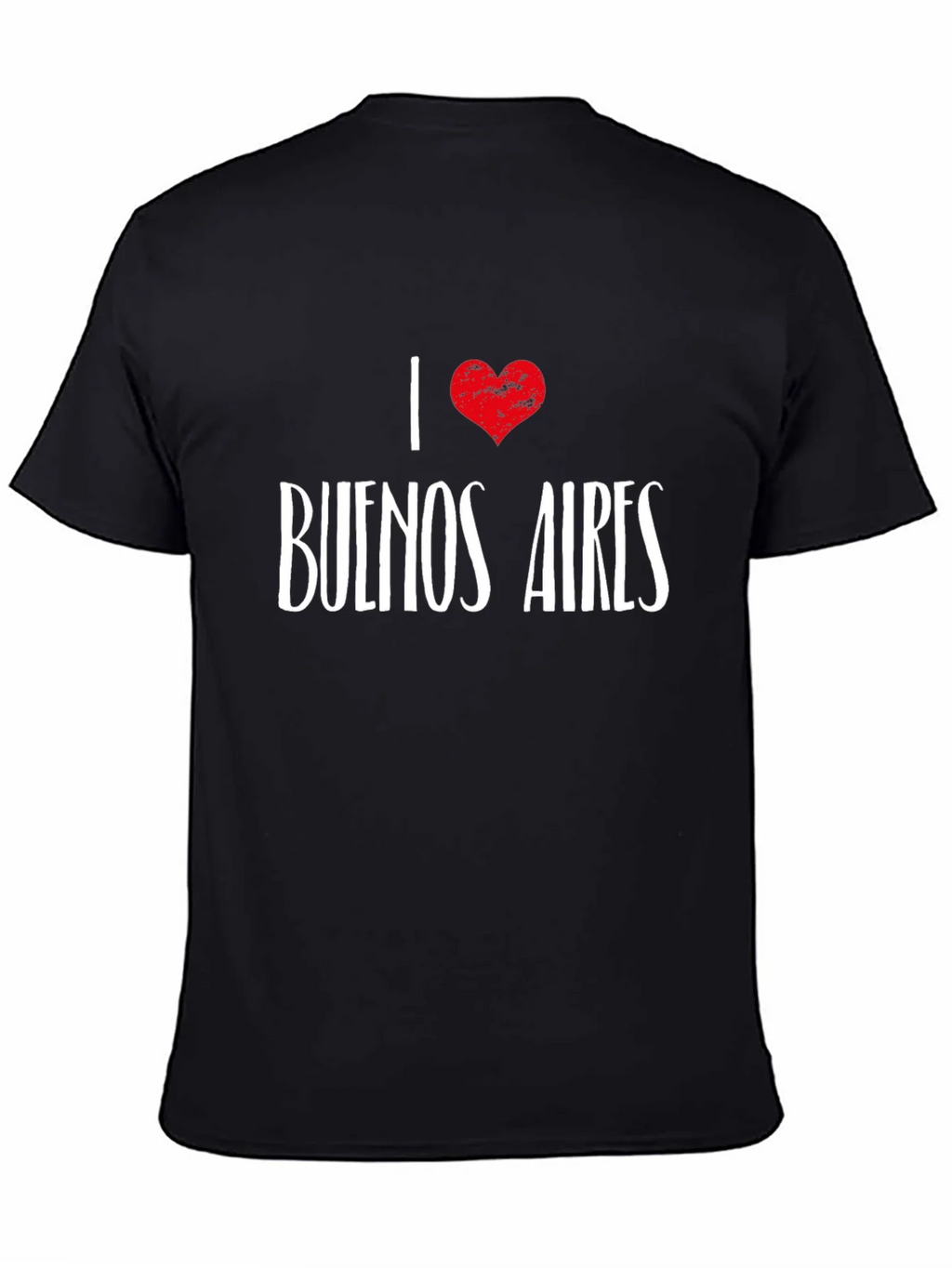 I Love Buenos Aires Black T-Shirt product image 4