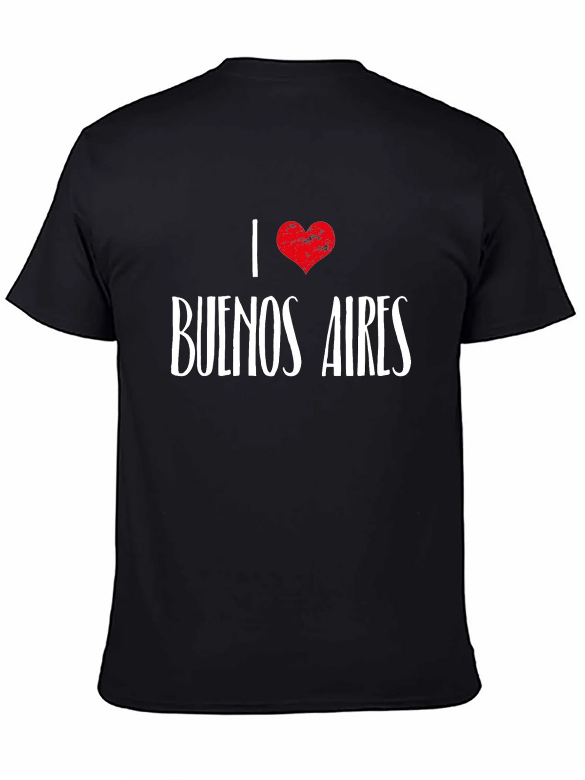 I Love Buenos Aires Black T-Shirt product image 4
