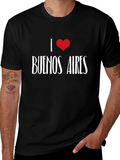I Love Buenos Aires Black T-Shirt product image 1